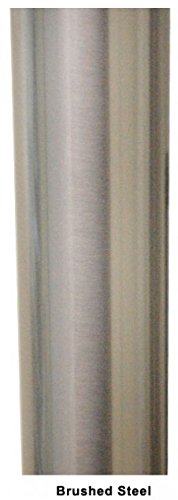 17-3 4 Tall Adjustable Coffee Leg Brushed Steel