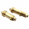 Lq Industrial Pop Up Bolt 2pcs Bathroom Basin Click Clack Brass Push Spring Plug M16x1 5 M8 Sink Clicker 
