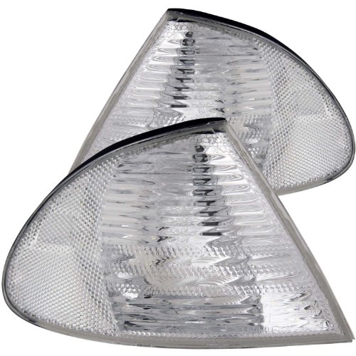 Anzo Usa 521006 Bmw Clear W Amber Reflectors Cornering Light Assembly Sold In Pairs