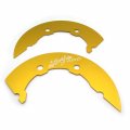 Httmt- Cnc Rear Chain Guard Transmission Belt Gear Decorative Sprocket Cover Compatible With 2017-2020 Kawasak Ninja 400 In