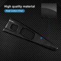 Airspeed Hard Carbon Fiber Car Center Console Multimedia Button Panel Cover Molding Interior Trim Sticker For Bmw F33