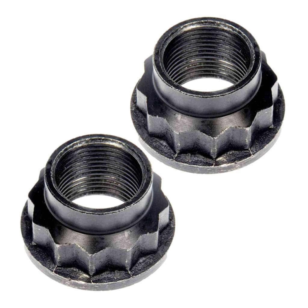 Spindle Nut For Lexus Nx300 2018 2019 2020 2021 Alloy Steel 30mm Hex 12 Point Replacement 90080 17238 90177 22001