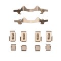 Rear Axle Disc Brake Hardware Set For Toyota Celica 1990 1991 1992 1993 Alx-pau-df-340-76014-cla1 Standard Black Replacement 