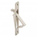 Prime-line N 7274 Diecast Satin Nickel Pocket Door Flush Edge Pull Single Pack 