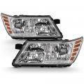 Chrome Housing Oe-style Headlight Headlamp Assembly For 2009-2020 Dodge Journey Driver Passenger Side 