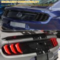 Danti Tail Light Lamp Cover For Ford Mustang 2018 2019 2020 2021 2022 2023 Guard Trim Frame Bezels Exterior Accessories Smoked