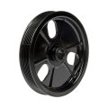 Power Steering Pump Pulley For Chrysler Lhs 1999 2000 2001 Composite Black Serpentine Belt 6 Groove Press Fit Mount Replaces 