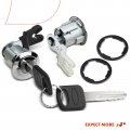 A-premium Front Door Lock Cylinder Set With 2 Keys Compatible Ford F-150 F-250 F-350 Aerostar Ranger E-150 E-250 Bronco Mazda