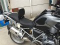 Topteng Motorbike Back Rest Motorcycle Front Driver Seat Rider Backrest Pad Cushion For Bmw R1200gs Adv 2013-2016