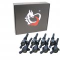 Dragon Fire Performance 8pc Ignition Coil Pack Power Compatible With 1997-2017 Ford Lincoln Crown Vic Mustang Super Duty