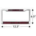 Northern Illinois School Logo Full Size Standard License Plate Metal Frame