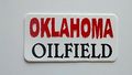 3 Oklahoma Oilfield 2 Hard Hat Helmet Stickers 1 X 
