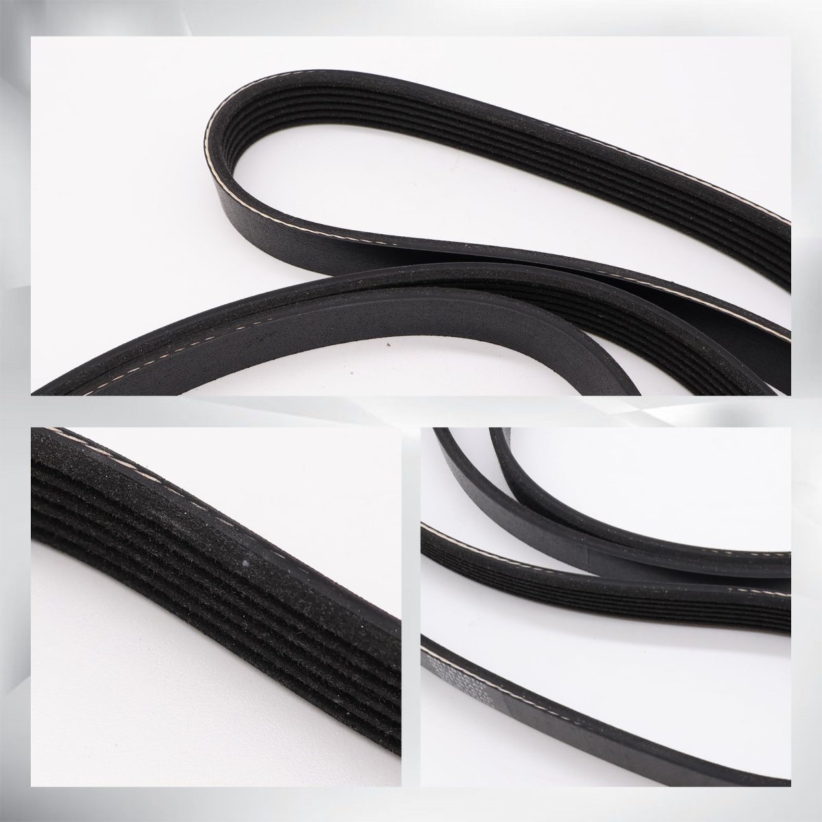 12569591 Serpentine Drive Belt For Buick Lesabre Park Avenue Riviera Chevrolet Lumina Monte Carlo Pontiac Bonneville Hyundai