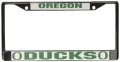 Rico Oregon Ducks Chrome License Plate Frame 