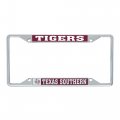 Texas Southern University Tsu Tigers Metal License Plate Frame For Front Or Back Of Car Officially Licensed Mascot 