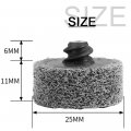 Si Fang 10pcs Inch Nylon Fiber Quick Change Disc Non-woven Abrasive Sanding Roll Lock Surface Preparations With 1 4 Disc Holder