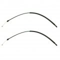 Jsd Auto Parts Replacement For Lx370 X2 Door Latch Cables Rear Dodge Ram 1500 2500 3500 Cable Left Right Side 924-370 2 Pcs 