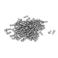 M2x6mm Stainless Steel Hex Socket Button Head Cap Bolts Screws 100 Pcs