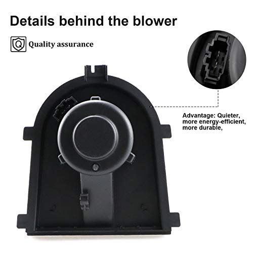Hvac Ac Fan Blower Motor 700158 For Audi Tt 2000 2006 Volkswagen Beetle 1998 2010 Golf 1999 2007 Gti Jetta 2009 Replaces 1j1