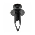 Screw Rivets Ford F 350 Super Duty 1999 To 2016 Black Plastic Nylon Button Head 6 Pieces Replacement For 91502sm40000 N8039465 