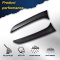 G-plus Rear Window Spoiler Side Wing Trim Cover Compatible With 2015-2017 Bmw 1 Series F20 Matte Black