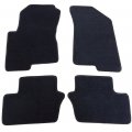 Floor Mats For 2007-2012 Dodge Caliber Nylon Black Front Rear Carpet By Ikon Motorsports 2008 2009 2010 2011 