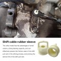 10pcs New Auto Shifter Cable Linkage Bushing Rubber Repair Kit For Chevrolet Silverado White