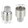 X Autohaux 538 Car Wheel Lock Lug Nut Anti Theft Screw Removal Socket Key For Volkswagen Touareg Scirocco Phaeton Tiguan