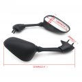 Httmt For Yzf R6 Yzfr6 Yzf-r6 2001 2002 Rear View Racing Motorcycle Mirrors Black P N Mt252-016-bk