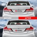 Rear Spoiler Wing For Honda Civic Sedan 2006 2015 Black Abs Direct Fit Replacement Self Adhesive 47 24 In Length