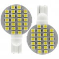 2 Pcs T10 White Instrument Cluster Dash Panel Light 