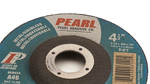 Pearl 4 1 2 X 045 7 8 Depressed Center Cut-off Wheels Pack Of 25