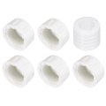 5pcs 3 4 Inch Pt Female Thread Pvc Pipe Fitting Cap Cleanout Water Drain End Caps Plug Socket Fittings With Gasket For Heater 