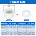 5pcs 3 4 Inch Pt Female Thread Pvc Pipe Fitting Cap Cleanout Water Drain End Caps Plug Socket Fittings With Gasket For Heater