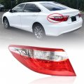Waltyotur Outer Left Driver Side Tail Lights Brake Lamp Light Red Replacement For 2015 2016 2017 Toyota Camry