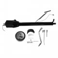 Stainless Steel Black 30 Gm Steering Column Tilt Automatic No Key Universal W 9 Holes Adapter 