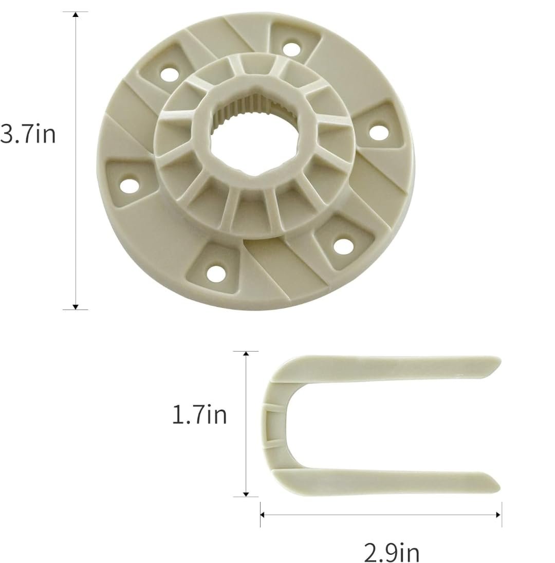 Version 1 Pcs Washing Machine Hub Kit W10528947 Replaces For Kenmore Crosley Whirlpool Parts W10396887 Ps6012095 Eap6012095