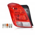 G-plus Tail Light W Bulbs Compatible With Chevy Trax 2013-2016 Ls 2017-2019 Gm2800272 42599449 Red Lens Chrome Housing Left