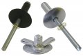 3 16 Medium Head Long Reach Exploding Tri Folding Rivets 250ct Mill 