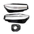 2pcs Front Headlight Lens Clear Cover W Sealant Glue Left And Right Side For Bmw 3-series G20 G28 2023-2024 
