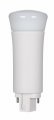 Satco 4 69 Inch 9w Led Pl G24d 2-pin Base Replacement Lamp-4000 Color Temperature-white Finish