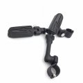 Smt-black Adjustable Highway Peg Mounting Kit Lightning Footrest Compatible With V-star Roadstar Suzuki Boulevard 1-1 2 Inch 1