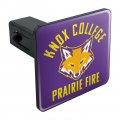 Knox College Prairie Fire Logo Tow Trailer Hitch Cover Plug Insert 1 4 Inch 25