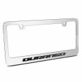 Ipick Image Made For Dodge Durango 3d Embossed Letters On Mirror Chrome Metal License Plate Frame
