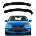 Front Bumper Spoiler Lip Valance Deflector Left And Right Replacement For Focus 2012 2013 2014 Fo1095244c Fo1095245c Cp9z17626b 