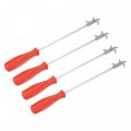 Multi-function Tire Cleaning Hook Stones Removing Tool Stone With Plastic Handle 4pcs 