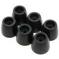Red Hound Auto 6 Rubber Bumper For Trailer Ramp Door Truck 2 Inches Thick Cone Replacement Cargo Stop 