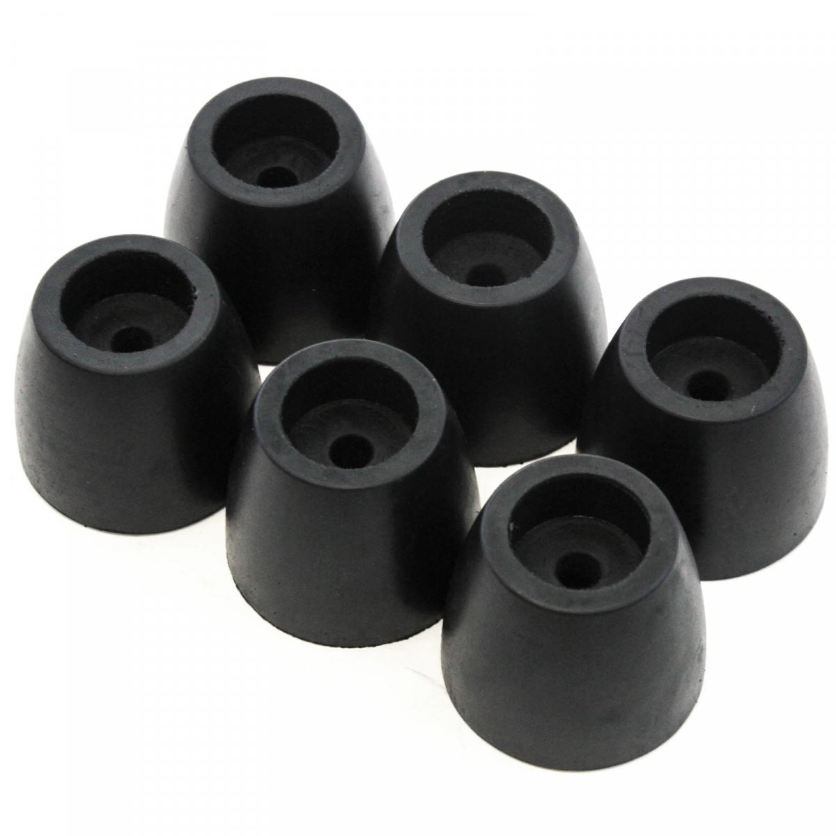 Red Hound Auto 6 Rubber Bumper For Trailer Ramp Door Truck 2 Inches Thick Cone Replacement Cargo Stop
