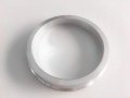 Silver Aluminum Hubcentric Center Rings 67 1mm Hub To 74mm Wheel Set Of 4 For Many Mitsubishi Mazda Kia Hyundai