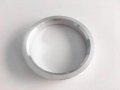 Silver Aluminum Hubcentric Center Rings 67 1mm Hub To 74mm Wheel Set Of 4 For Many Mitsubishi Mazda Kia Hyundai